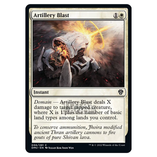 Magic The Gathering - Dominaria United - Artillery Blast - 006/281