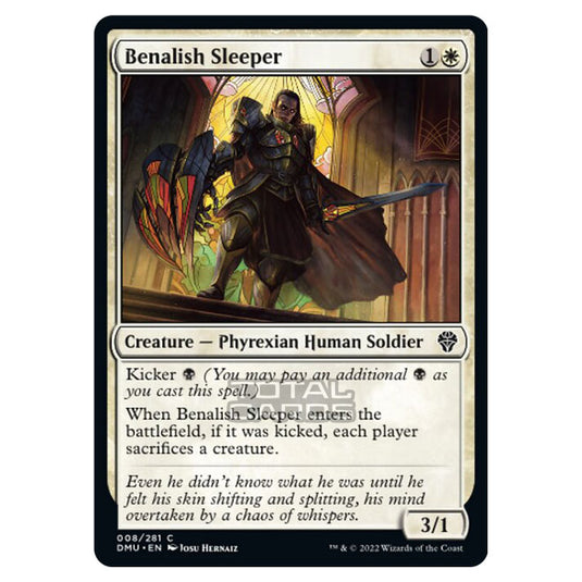 Magic The Gathering - Dominaria United - Benalish Sleeper - 008/281