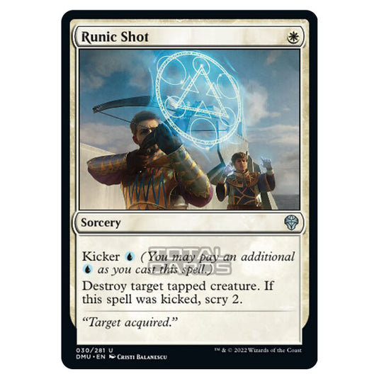 Magic The Gathering - Dominaria United - Runic Shot - 030/281