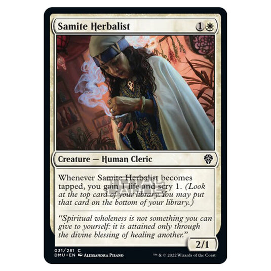 Magic The Gathering - Dominaria United - Samite Herbalist - 031/281