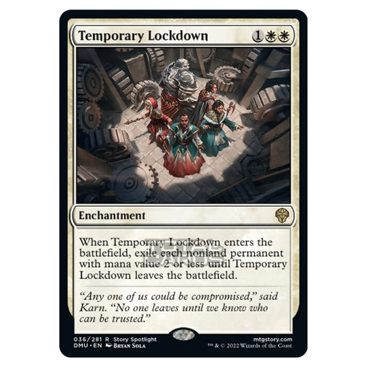 Magic The Gathering - Dominaria United - Temporary Lockdown - 036/281
