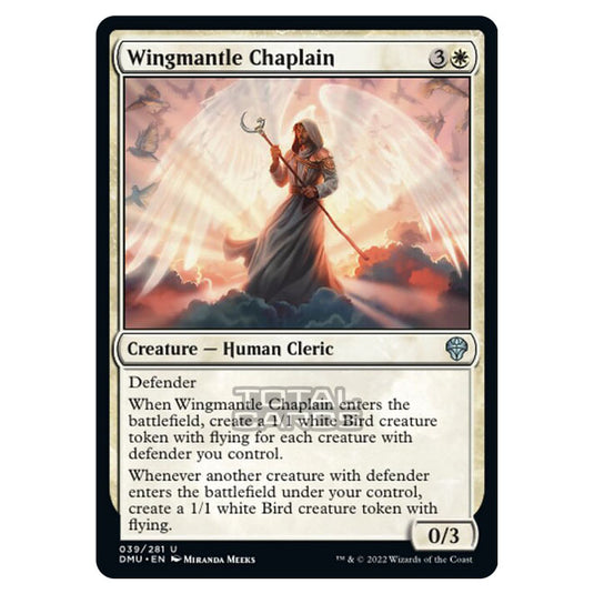 Magic The Gathering - Dominaria United - Wingmantle Chaplain - 039/281