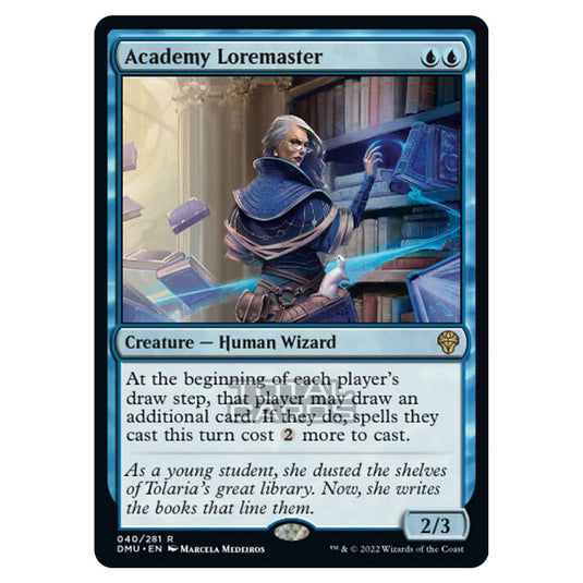 Magic The Gathering - Dominaria United - Academy Loremaster - 040/281