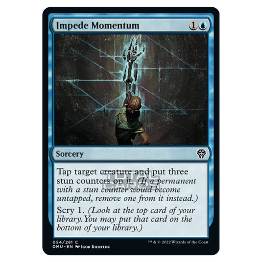 Magic The Gathering - Dominaria United - Impede Momentum - 054/281