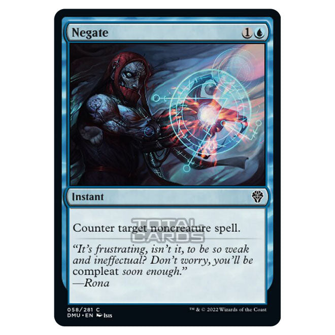 negate mtg card Magic The Gathering - Dominaria United - Negate