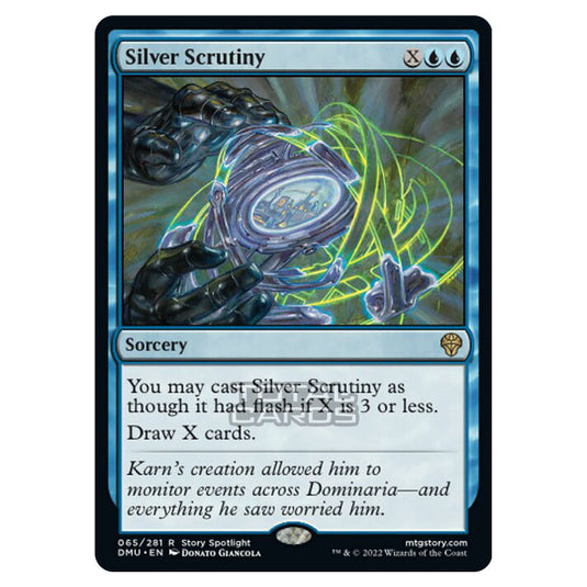 Magic The Gathering - Dominaria United - Silver Scrutiny - 065/281