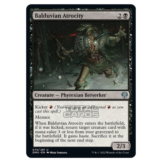 Magic The Gathering - Dominaria United - Balduvian Atrocity - 079/281