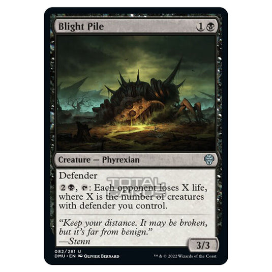 Magic The Gathering - Dominaria United - Blight Pile - 082/281