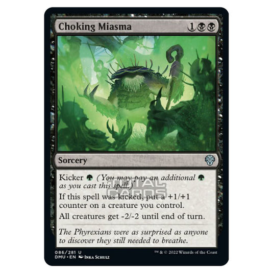 Magic The Gathering - Dominaria United - Choking Miasma - 086/281