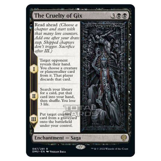 Magic The Gathering - Dominaria United - The Cruelty of Gix - 087/281