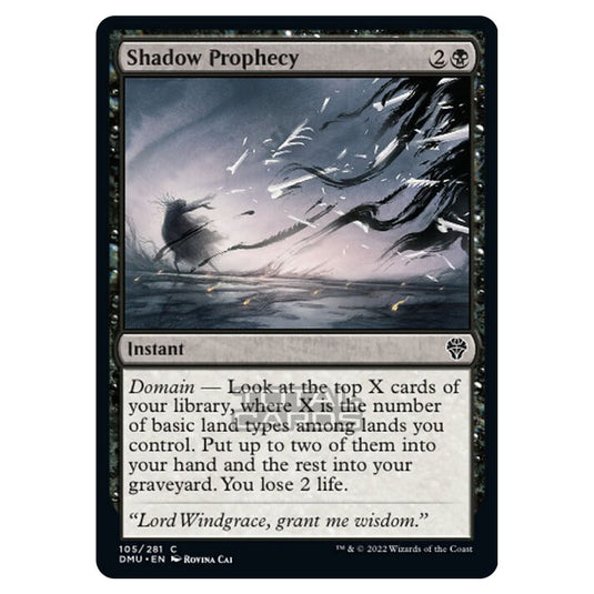 Magic The Gathering - Dominaria United - Shadow Prophecy - 105/281