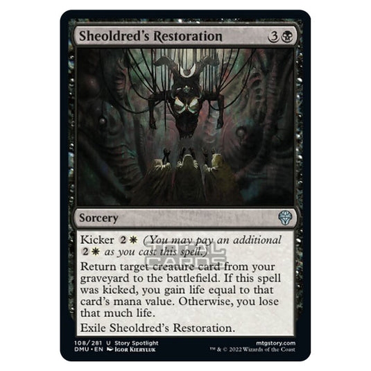 Magic The Gathering - Dominaria United - Sheoldred's Restoration - 108/281