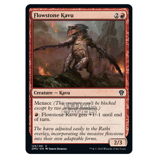Magic The Gathering - Dominaria United - Flowstone Kavu - 125/281