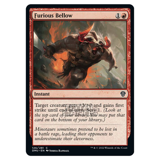 Magic The Gathering - Dominaria United - Furious Bellow - 126/281
