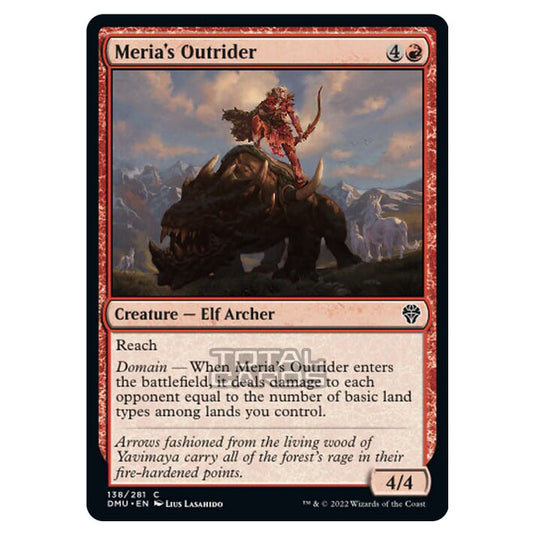 Magic The Gathering - Dominaria United - Meria's Outrider - 138/281