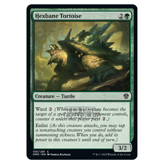 Magic The Gathering - Dominaria United - Hexbane Tortoise - 166/281