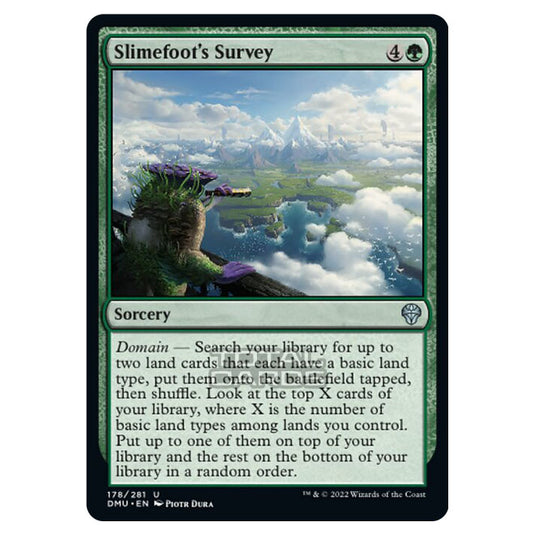 Magic The Gathering - Dominaria United - Slimefoot's Survey - 178/281