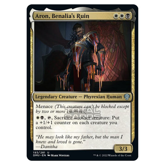 Magic The Gathering - Dominaria United - Aron, Benalia's Ruin - 193/281