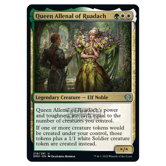Magic The Gathering - Dominaria United - Queen Allenal of Ruadach - 210/281