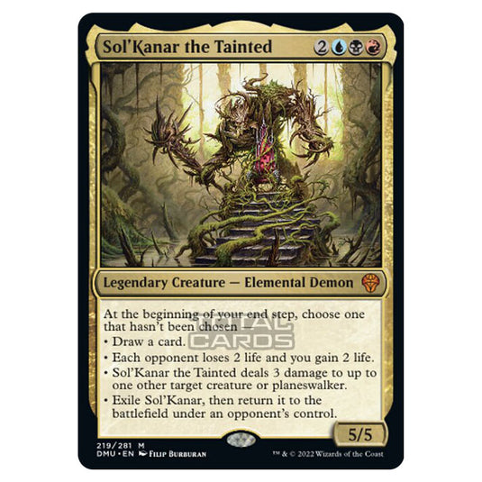 Magic The Gathering - Dominaria United - Sol'Kanar the Tainted - 219/281