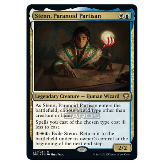 Magic The Gathering - Dominaria United - Stenn, Paranoid Partisan - 221/281