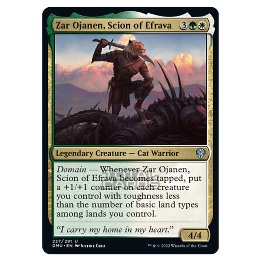Magic The Gathering - Dominaria United - Zar Ojanen, Scion of Efrava - 227/281
