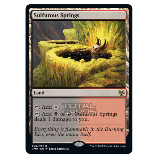 Magic The Gathering - Dominaria United - Sulfurous Springs - 256/281
