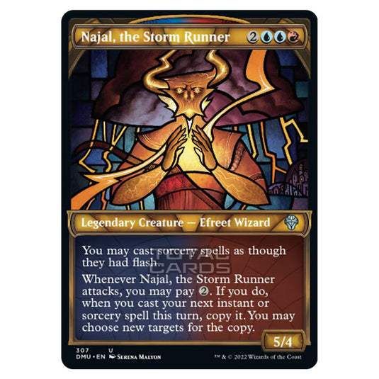 Magic The Gathering - Dominaria United - Najal, the Storm Runner - 307/281