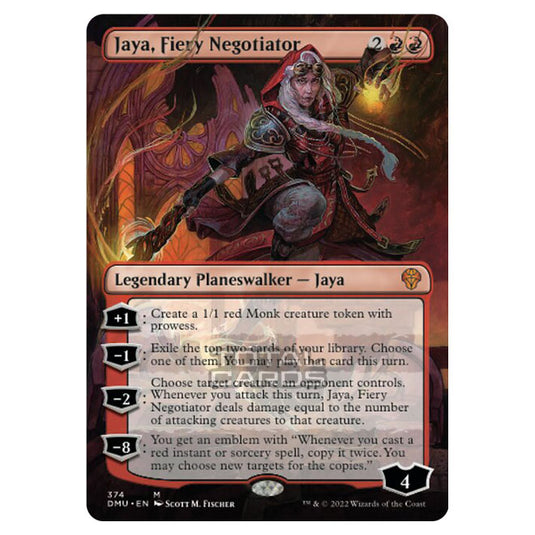 Magic The Gathering - Dominaria United - Jaya, Fiery Negotiator - 374/281
