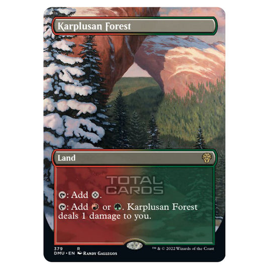 Magic The Gathering - Dominaria United - Karplusan Forest - 379/281