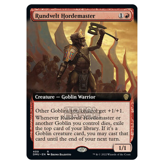 Magic The Gathering - Dominaria United - Rundvelt Hordemaster - 409/281