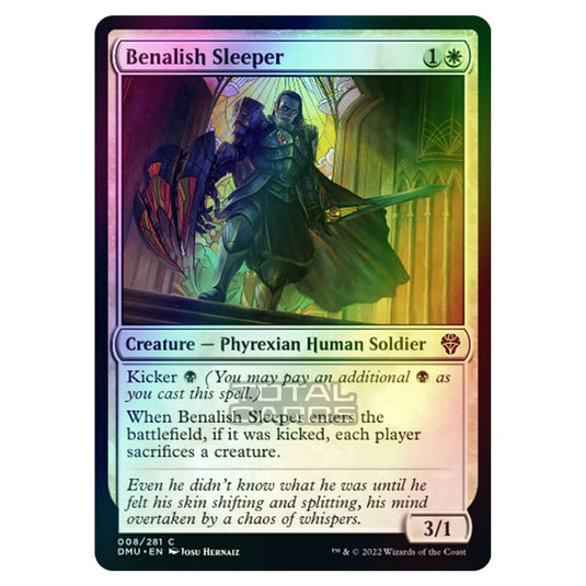 Magic The Gathering - Dominaria United - Benalish Sleeper - 008/281 (Foil)