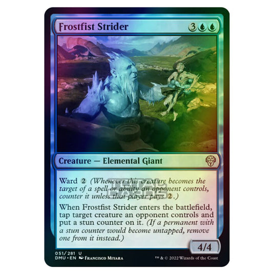 Magic The Gathering - Dominaria United - Frostfist Strider - 051/281 (Foil)