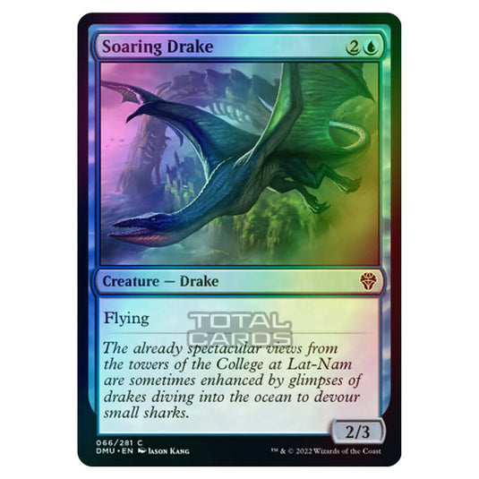 Magic The Gathering - Dominaria United - Soaring Drake - 066/281 (Foil)