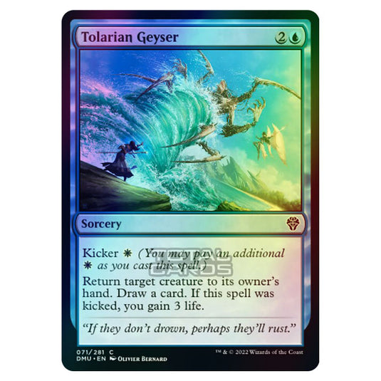 Magic The Gathering - Dominaria United - Tolarian Geyser - 071/281 (Foil)