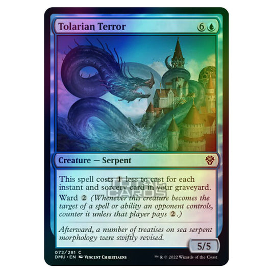 Magic The Gathering - Dominaria United - Tolarian Terror - 072/281 (Foil)