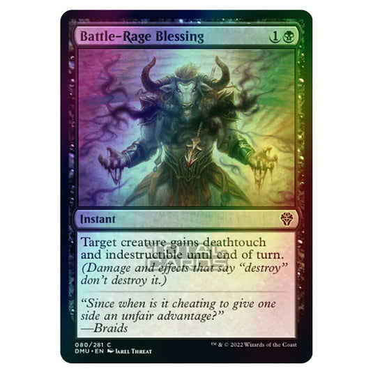 Magic The Gathering - Dominaria United - Battle-Rage Blessing - 080/281 (Foil)