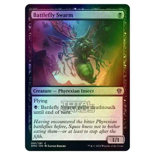 Magic The Gathering - Dominaria United - Battlefly Swarm - 081/281 (Foil)