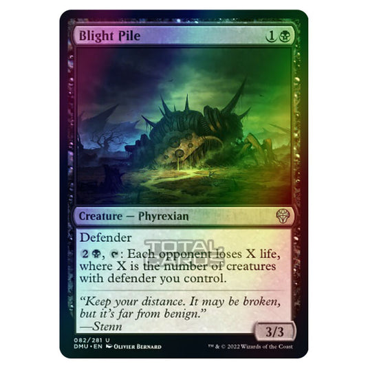 Magic The Gathering - Dominaria United - Blight Pile - 082/281 (Foil)