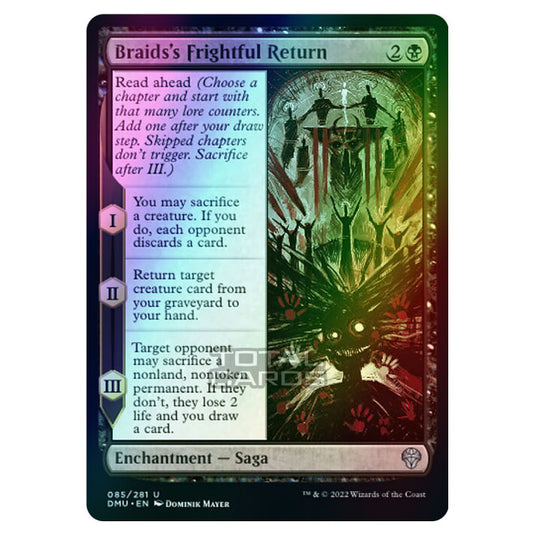 Magic The Gathering - Dominaria United - Braids's Frightful Return - 085/281 (Foil)