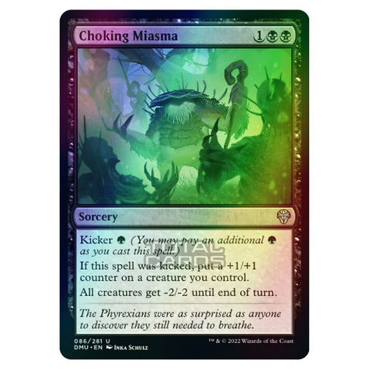 Magic The Gathering - Dominaria United - Choking Miasma - 086/281 (Foil)