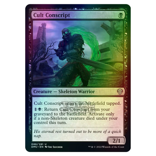 Magic The Gathering - Dominaria United - Cult Conscript - 088/281 (Foil)