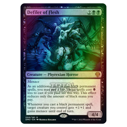 Magic The Gathering - Dominaria United - Defiler of Flesh - 090/281 (Foil)