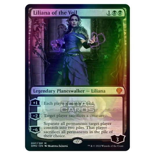 Magic The Gathering - Dominaria United - Liliana of the Veil - 097/281 (Foil)