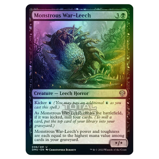 Magic The Gathering - Dominaria United - Monstrous War-Leech - 098/281 (Foil)