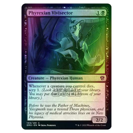 Magic The Gathering - Dominaria United - Phyrexian Vivisector - 100/281 (Foil)