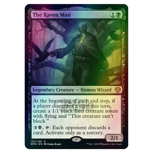 Magic The Gathering - Dominaria United - The Raven Man - 103/281 (Foil)