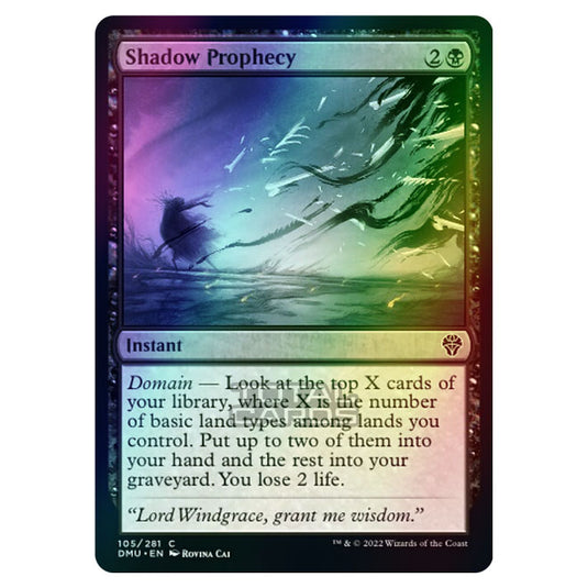 Magic The Gathering - Dominaria United - Shadow Prophecy - 105/281 (Foil)