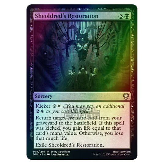 Magic The Gathering - Dominaria United - Sheoldred's Restoration - 108/281 (Foil)