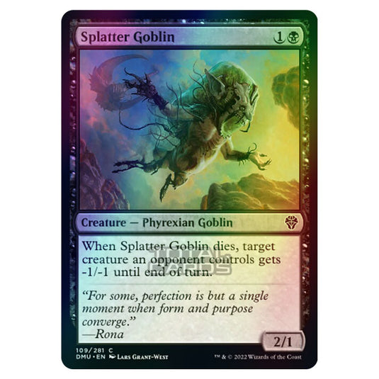 Magic The Gathering - Dominaria United - Splatter Goblin - 109/281 (Foil)